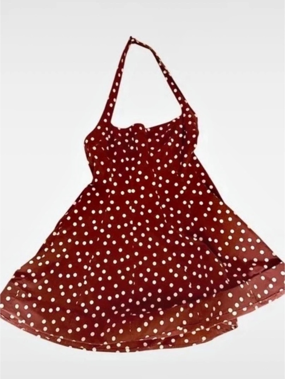 MAEVE Fit and Flare Halter Dress